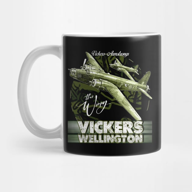 Vickers Wellington  WW2 British Bomber Aircraft by aeroloversclothing